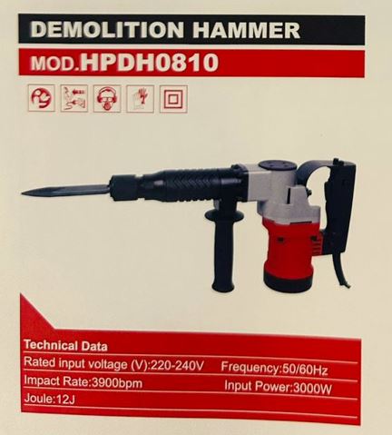demolishing hammer