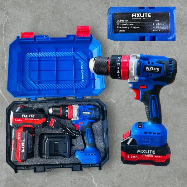 Fixlite 21V Lithium Cordless Drill
