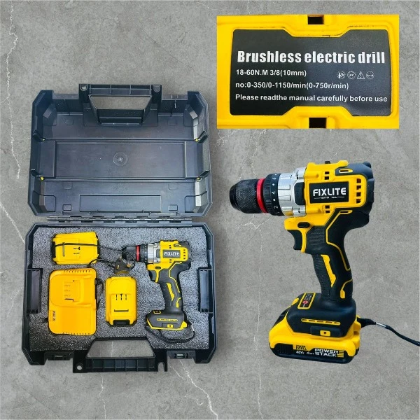 brushless electric drill driver